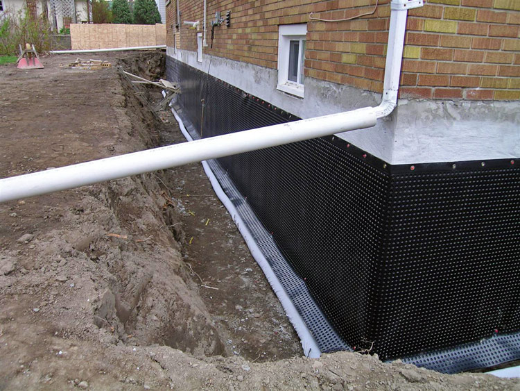 Waterproofing Foundation Walls ( Exterior & Interior ) BASCO